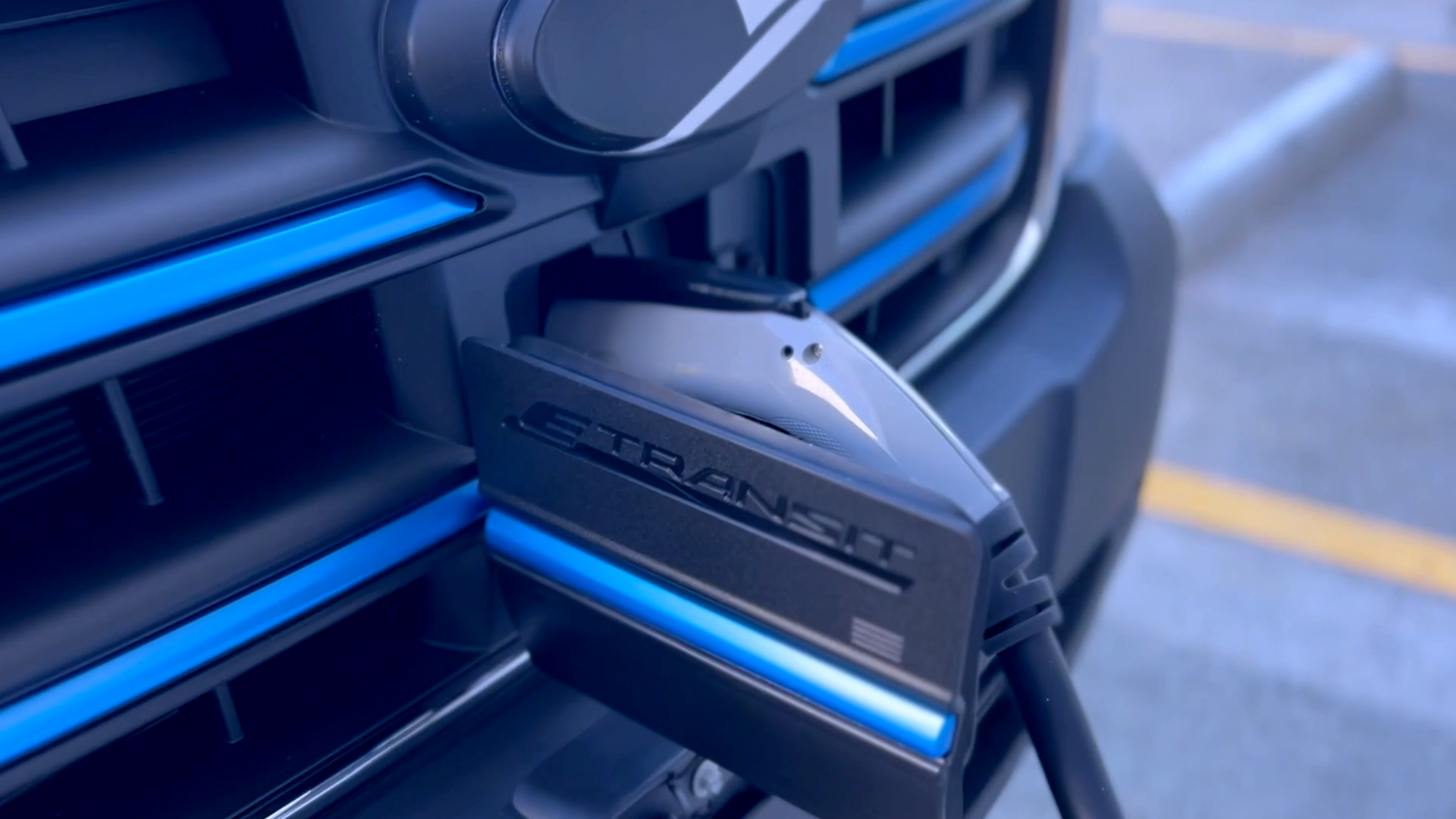 Check out the new electric postal vans and charging stations